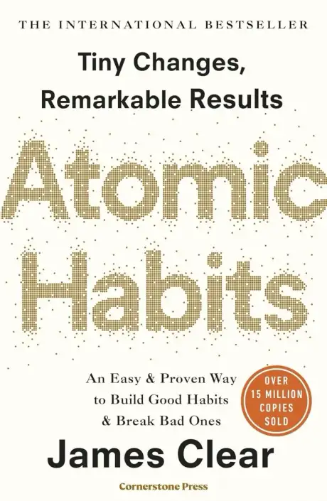 Книга «Atomic Habits», автор Джеймс Клір