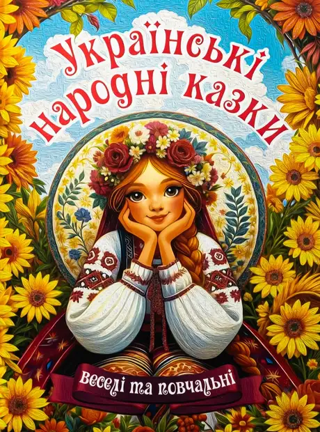 Книга «Українські народні казки. Веселі та повчальні»