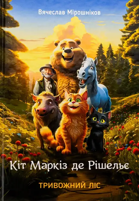 Книга «Кіт Маркіз де Рішельє. Тривожний ліс», автор Вячеслав Мірошніков
